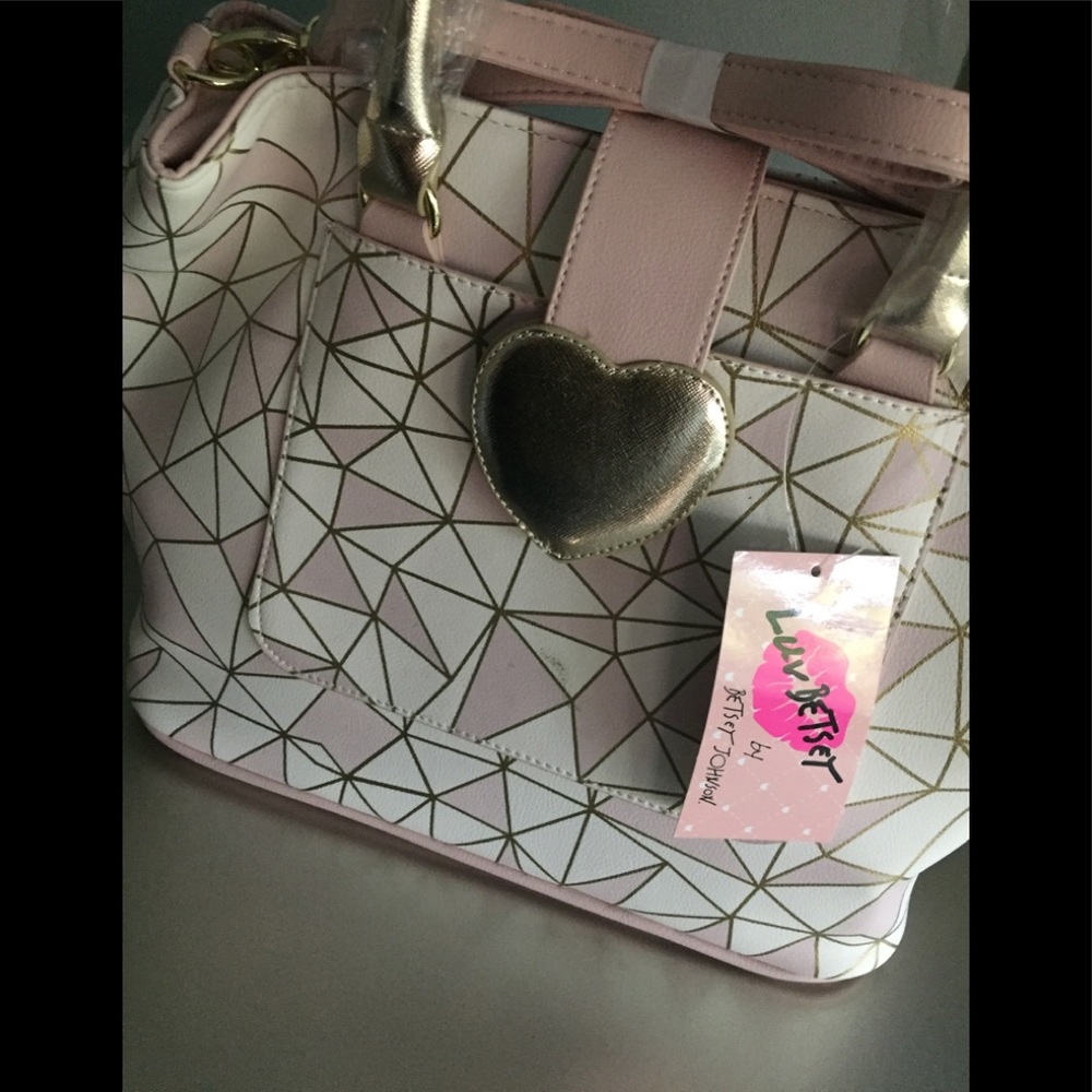 NWT Honey Satchel by Betsey Johnson
